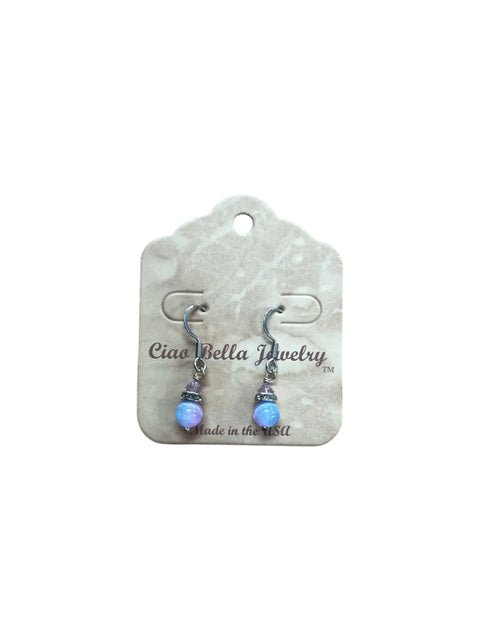 Ombre Bead Drop Earrings – Lightweight Colorful Gradient Design | Handcrafted Jewelry Made in USA Michelle Marie Boutique  Earrings