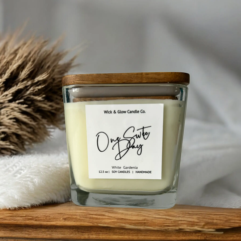 One Sweet Day Luxury Candle Wick and Glow Candle Company™  candles