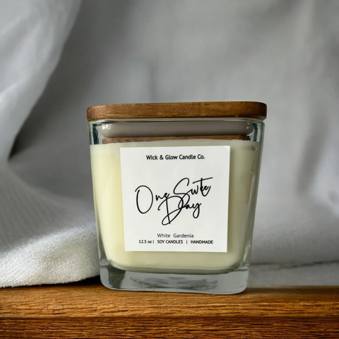 One Sweet Day Luxury Candle Wick and Glow Candle Company™  candles