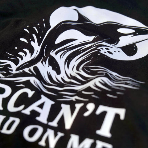Orcan’t Tread On Me Graphic T-Shirt – Patriotic Sports Fan Tee | 100% Made in USA Cotton American Lictor  T-Shirt