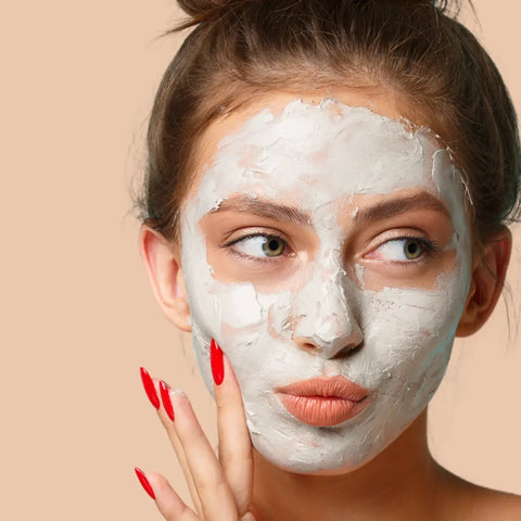 Organic Acne Face Mask 1 oz – Tea Tree, Lavender & Calendula Clay Detox Treatment | Made in USA Taylor Made Organics  face mask