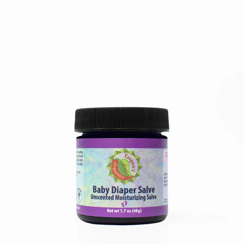 Organic Baby Diaper Rash Salve – Unscented Moisturizing Balm 4 oz | Made in USA Taspen's Organics  Baby/Children Products (6)