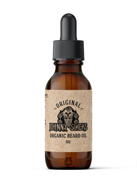 Organic Beard Oil Johnny Slicks  Beard Oil