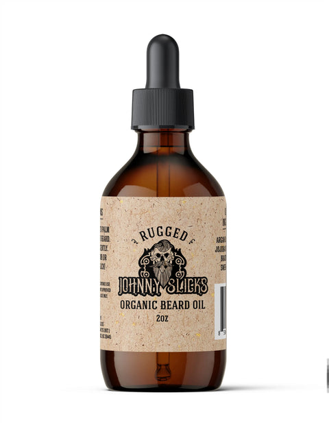 Organic Beard Oil Johnny Slicks  Beard Oil