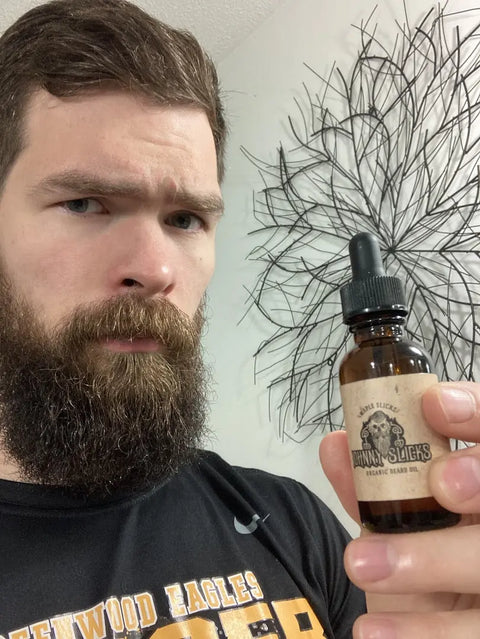 Organic Beard Oil Johnny Slicks  Beard Oil