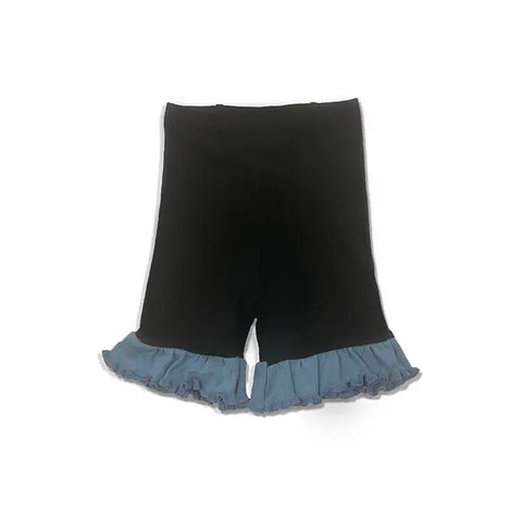 Organic Cotton Baby Ruffle Knickers – Soft Baby Rib Fabric | Made in USA Spiritex | Sustainable Apparel  Children's Shorts
