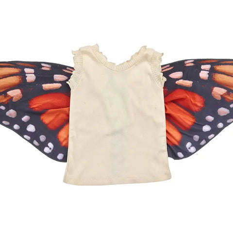 Organic Cotton Butterfly Wings Tank Top – Toddler Dress Up | Made in USA Spiritex | Sustainable Apparel  Children's Tanks