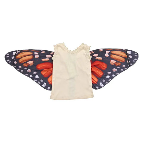 Organic Cotton Butterfly Wings Tank Top – Toddler Dress Up | Made in USA Spiritex | Sustainable Apparel  Children's Tanks