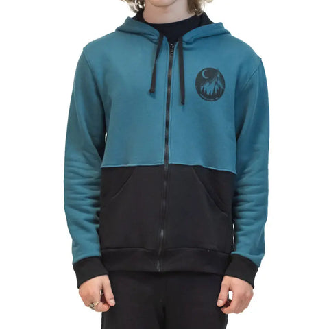 Organic Cotton Color Block Zip Hoodie – Heavyweight French Terry | Made in USA Spiritex | Sustainable Apparel  Men's Sale Sweatshirts & Hoodies