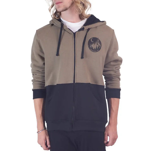 Organic Cotton Color Block Zip Hoodie – Heavyweight French Terry | Made in USA Spiritex | Sustainable Apparel  Men's Sale Sweatshirts & Hoodies