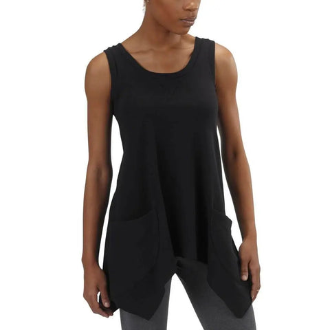 Organic Cotton Flowy Hippie Tank Top – Breathable Summer Tunic | Made in USA Spiritex | Sustainable Apparel  Women's Tees & Tanks