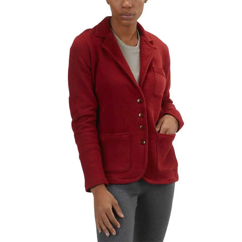 Organic Cotton French Terry Blazer – Women's Casual Jacket | Made in USA Spiritex | Sustainable Apparel  Women's Jackets & Vests