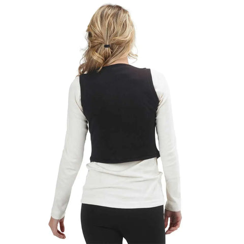 Organic Cotton Heavyweight French Terry Vest – Breathable Silhouette | Made in USA Spiritex | Sustainable Apparel  Women's Jackets & Vests