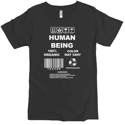 Organic Cotton Human Being Graphic Tee – Menswear | Made in USA Spiritex | Sustainable Apparel  Men's Graphic Tees