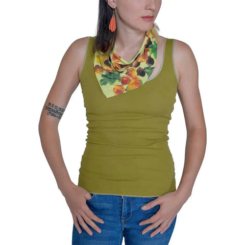 Organic Cotton Infinity Bandana – Versatile Scarf & Headtie | Made in USA Spiritex | Sustainable Apparel  Women's Accessories