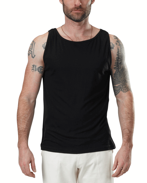 Organic Cotton Jersey Tank Top – Lightweight Summer Activewear | Made in USA Spiritex | Sustainable Apparel  Men's Tees & Tanks