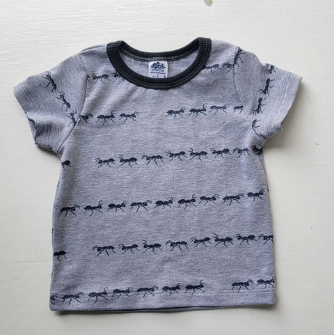 Organic Cotton Kids Bug Print T-Shirt – Lightweight Breathable Crew Tee | Made in USA Adventure Clothes Company  Baby and Toddler