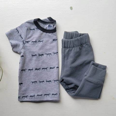 Organic Cotton Kids Bug Print T-Shirt – Lightweight Breathable Crew Tee | Made in USA Adventure Clothes Company  Baby and Toddler