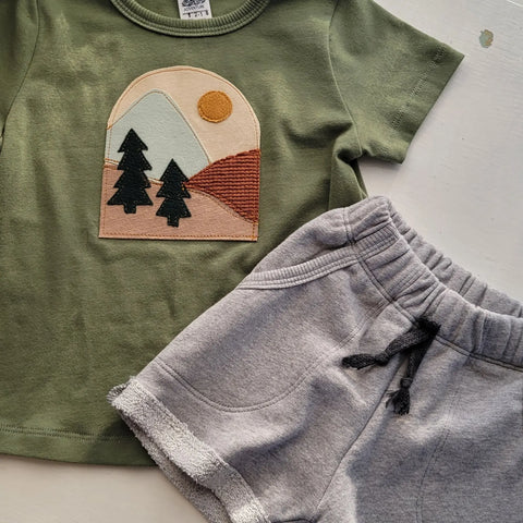 Organic Cotton Kids Shorts With Pockets – Soft Breathable Playwear | Handmade In USA By Adventure Clothes Adventure Clothes Company 