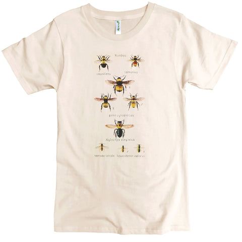 Organic Cotton Latin Bee Graphic Tee – Men's Apparel | Made in USA Spiritex | Sustainable Apparel  Men's Graphic Tees