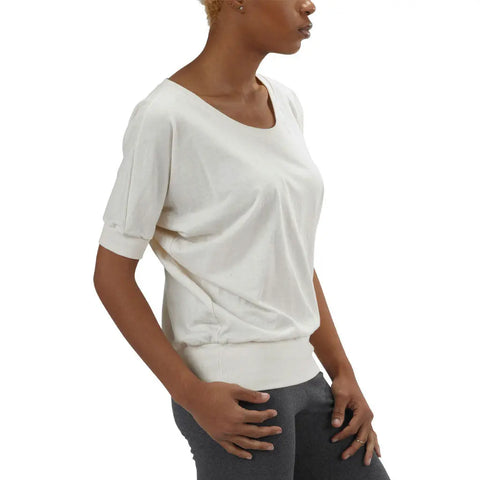 Organic Cotton Short Sleeve Willow Tee – Lightweight Jersey Top | Made in USA Spiritex | Sustainable Apparel  Women's Tees & Tanks
