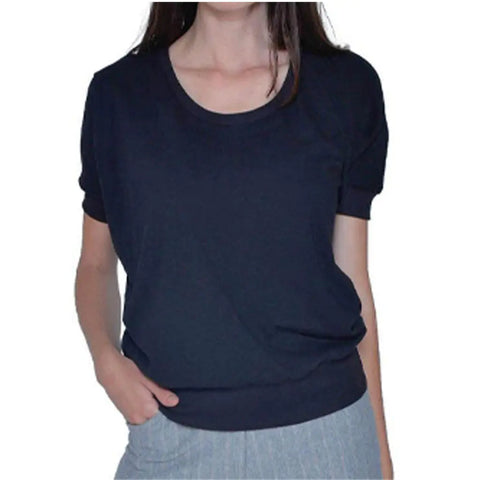 Organic Cotton Short Sleeve Willow Tee – Lightweight Jersey Top | Made in USA Spiritex | Sustainable Apparel  Women's Tees & Tanks