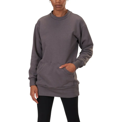 Organic Cotton Sweatshirt Tunic – Heavyweight Fleece – Roomy Fit | Made in USA Spiritex | Sustainable Apparel  Women's Sweatshirts & Pullovers
