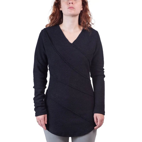 Organic Cotton Swirl Pullover – Heavyweight French Terry Sweater | Made in USA Spiritex | Sustainable Apparel  Women's Sale Sweatshirts & Pullovers