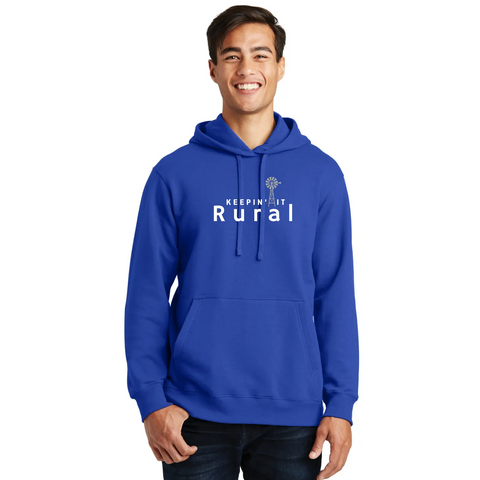 Organic Cotton Unisex Hoodie – Keepin It Rural Design | Made in USA Suede Kloth 