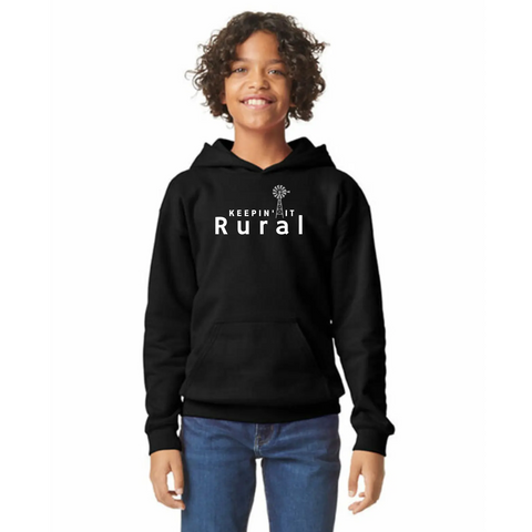 Organic Cotton Unisex Hoodie – Keepin It Rural Design | Made in USA Suede Kloth 
