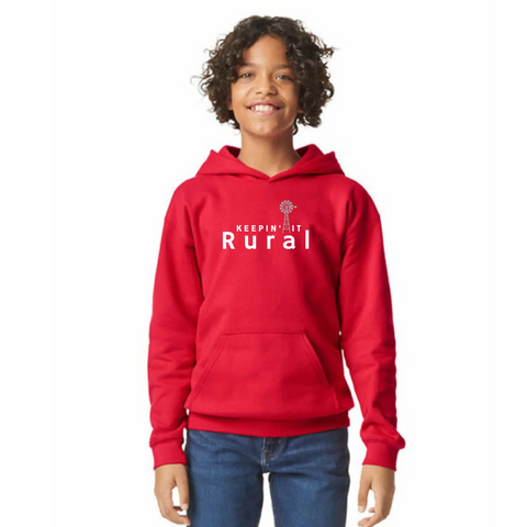 Organic Cotton Unisex Hoodie – Keepin It Rural Design | Made in USA Suede Kloth 