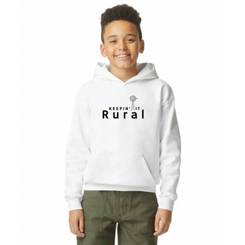 Organic Cotton Unisex Hoodie – Keepin It Rural Design | Made in USA Suede Kloth 