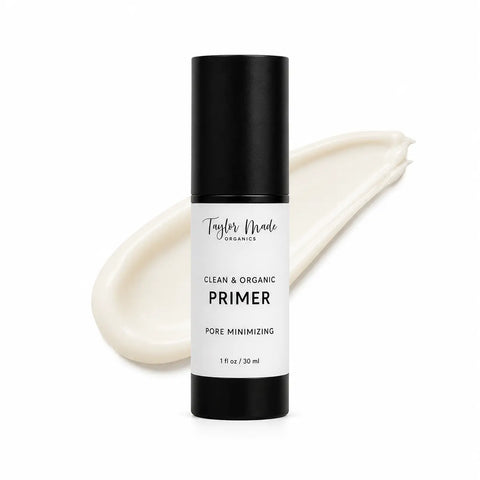 Organic Face Primer 30ml – Pore Minimizing Hydrating Base for Smooth Makeup | Taylor Made Organics Made in USA Taylor Made Organics  primer