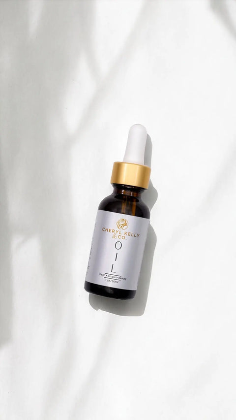 Organic Facial Beauty Oil – Hydrating Vegan Skin Serum 1 oz – Made in USA Cheryl Kelly & Co  Facial Moisturizer