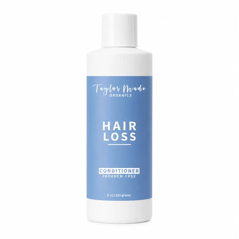 Organic Hair Loss Conditioner 8 oz – Nourishing Silk Protein Blend for Thinning Hair | Made in USA Taylor Made Organics  hair care
