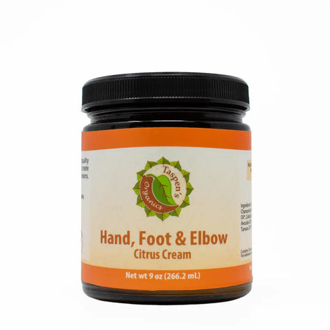 Organic Hand Foot Elbow Cream – Deep Nourishing Moisturizer 4 oz | Made in USA Taspen's Organics  Bath and Body (10)