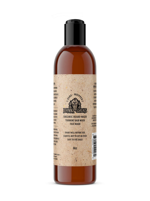 Organic Hand Whipped Beard Wash Johnny Slicks  Beard Wash