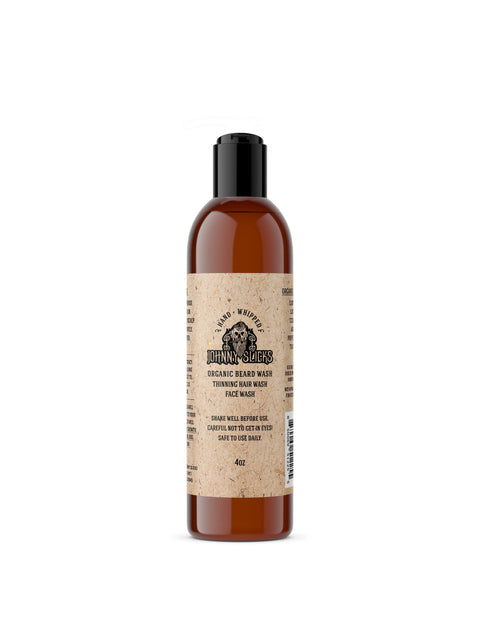 Organic Hand Whipped Beard Wash Johnny Slicks  Beard Wash