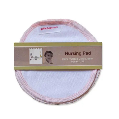 Organic Jersey Nursing Pads – Reusable Breastfeeding Protection – Made in USA | Pack of 6 Geffenbaby  Nursing Pads