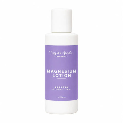 Organic Lavender Spearmint Body Lotion – Hydrating Moisturizer | Made in USA Taylor Made Organics  Lotion & Moisturizer