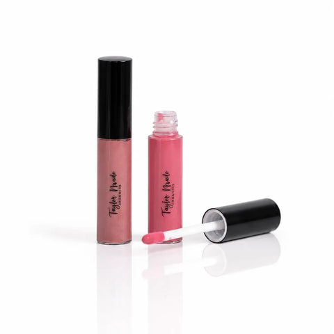 Organic Lip Gloss 0.18 oz – Hydrating Sheer Lip Shine with Natural Oils | Taylor Made Organics – Made in USA Taylor Made Organics  lip gloss