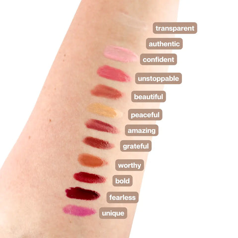 Organic Lip Gloss 0.18 oz – Hydrating Sheer Lip Shine with Natural Oils | Taylor Made Organics – Made in USA Taylor Made Organics  lip gloss