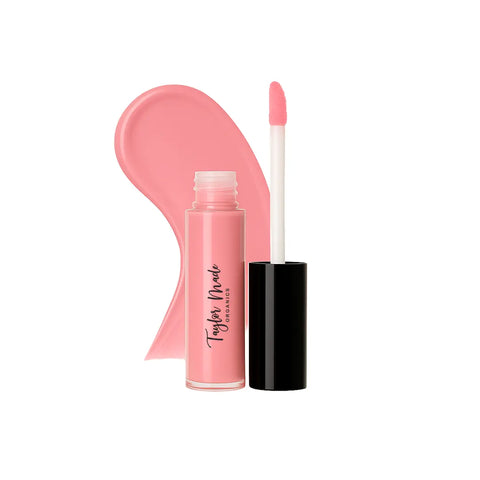 Organic Lip Gloss 0.18 oz – Hydrating Sheer Lip Shine with Natural Oils | Taylor Made Organics – Made in USA Taylor Made Organics  lip gloss
