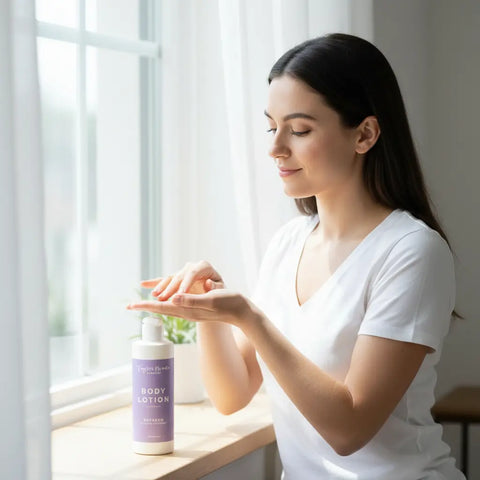 Organic Magnesium Lotion – Lavender Spearmint Scent – Hydrating Moisturizer | Made in USA Taylor Made Organics  Lotion & Moisturizer