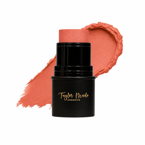Organic Multistick Cream Blush for Cheeks Lips and Eyes – 5g Hydrating Makeup Stick | Made in USA Taylor Made Organics  blush & bronzer