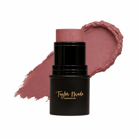 Organic Multistick Cream Blush for Cheeks Lips and Eyes – 5g Hydrating Makeup Stick | Made in USA Taylor Made Organics  blush & bronzer