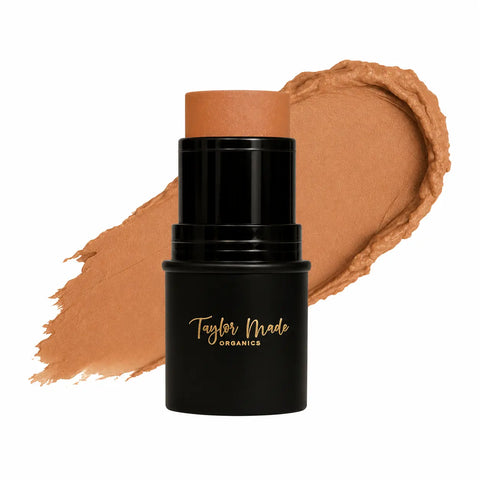 Organic Multistick Cream Blush for Cheeks Lips and Eyes – 5g Hydrating Makeup Stick | Made in USA Taylor Made Organics  blush & bronzer