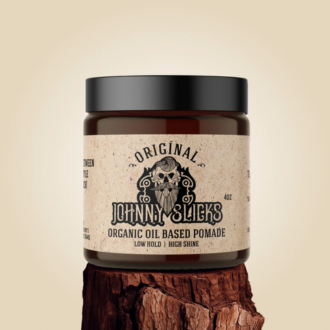 Organic Oil Based Pomade Johnny Slicks  Pomade