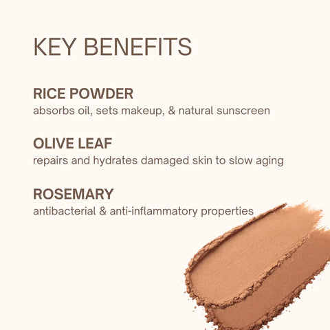Organic Pressed Bronzer 0.42oz – Natural Matte Finish in Daybreak & Sunset Shades | Made in USA Taylor Made Organics  bronzer