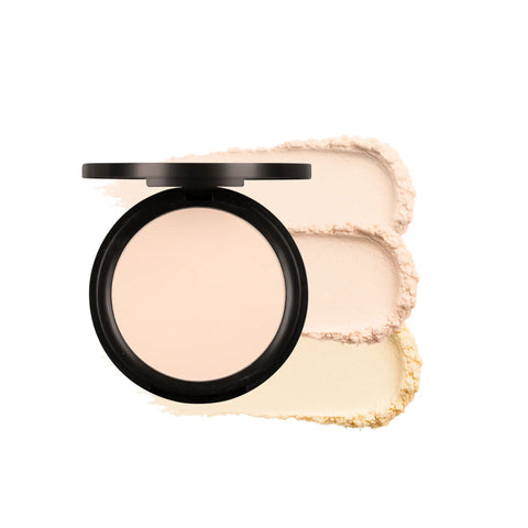 Organic Pressed Setting Powder 12g – Lightweight Matte Finish with Green Tea & Aloe Vera | Made in USA Taylor Made Organics  face powder